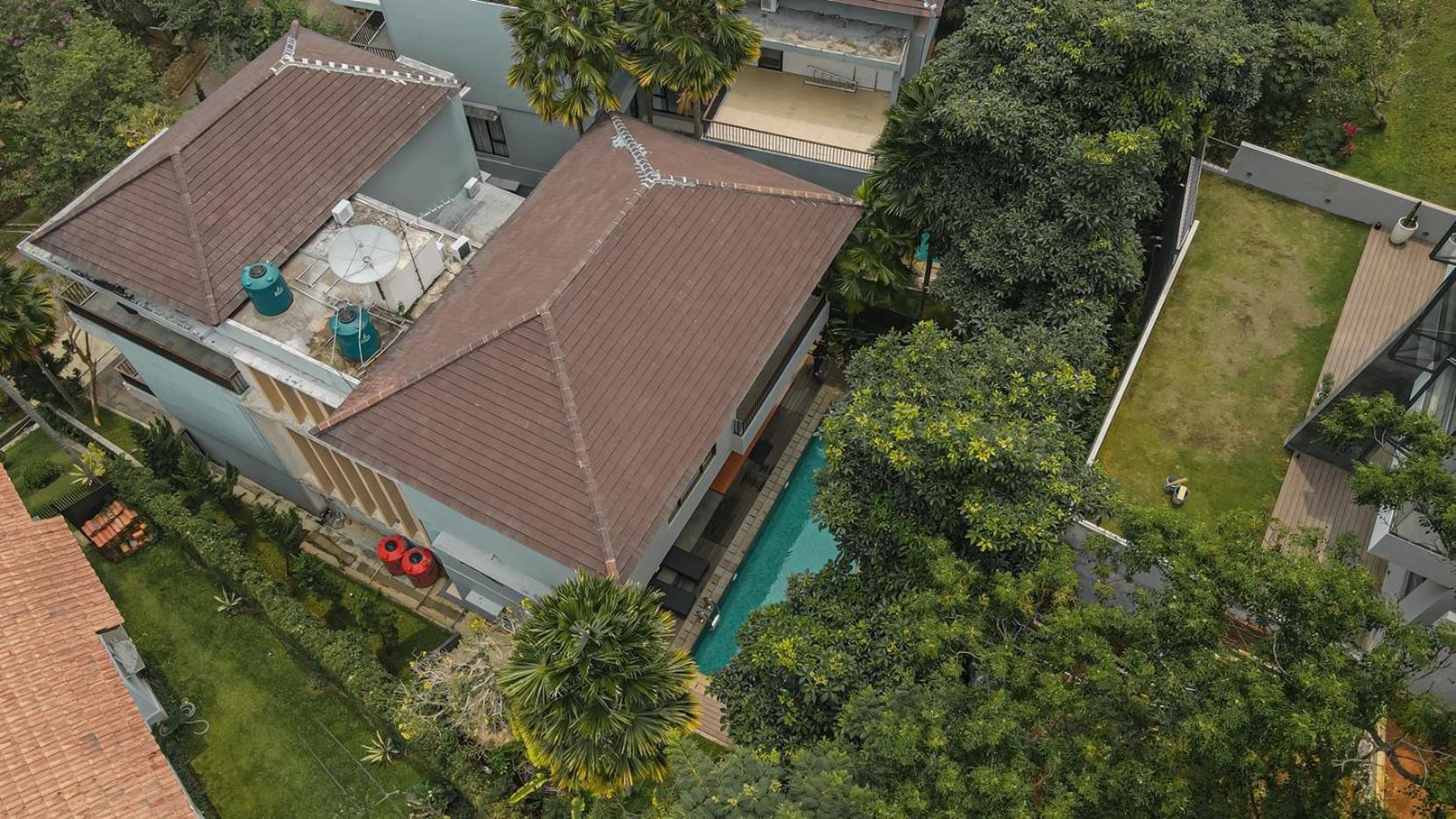 Oyama City View Villa 4 Bedrooms With A Private Swimming Pool Bandung Eksteriør bilde